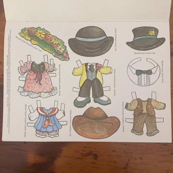 Vintage Charmkins paper dolls book uncut booklet collector 1984 - Picture 2 of 8